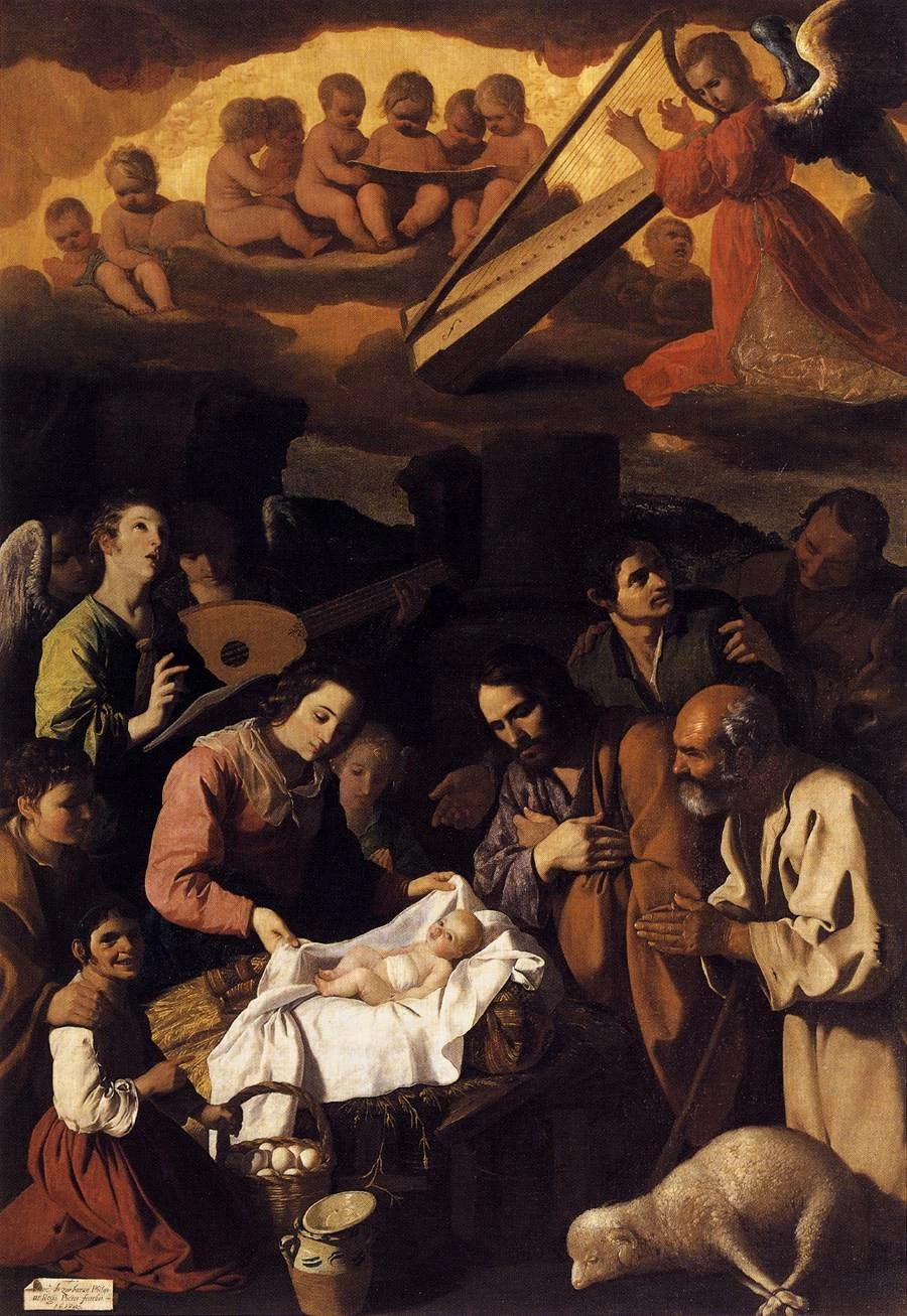 Adorazione dei pastori - Musée des Beaux, Arts, Grenoble